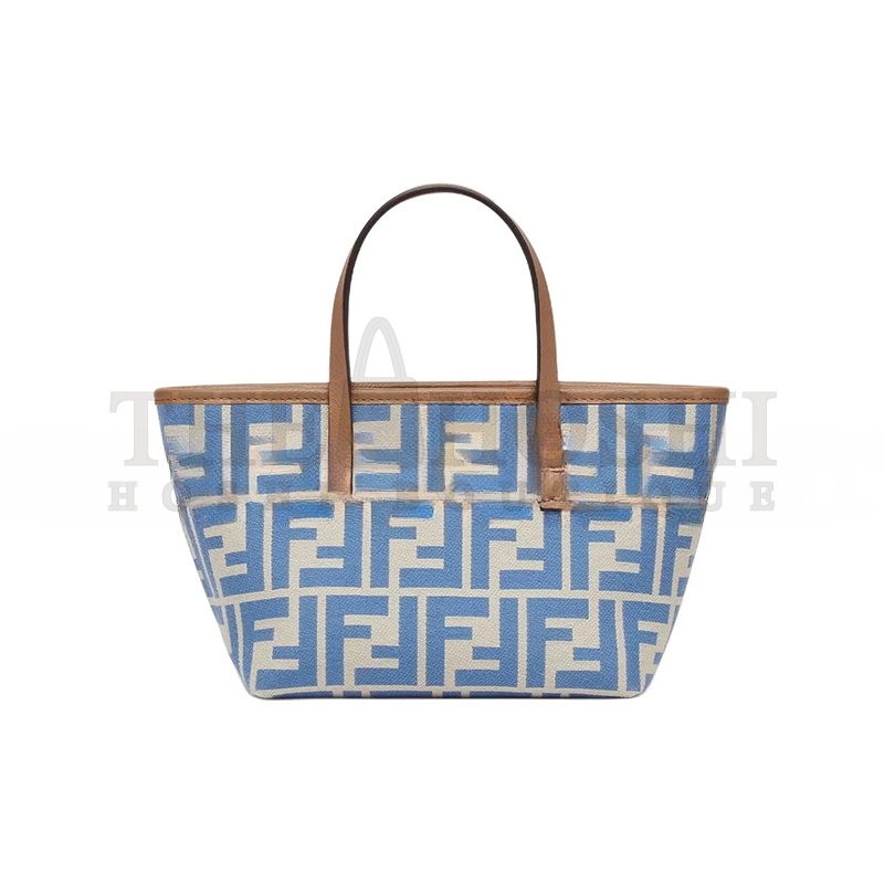 F**di ROLL FF JACQUARD MINI TOTE BAG 8BS09ANWTF1NPY (18*14*12cm) Master Quality