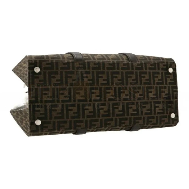 F**di FF JACQUARD SHOPPER FABRIC MULTICOLOR 7VA390AG0MF19KW (42*35*19cm) Master Quality