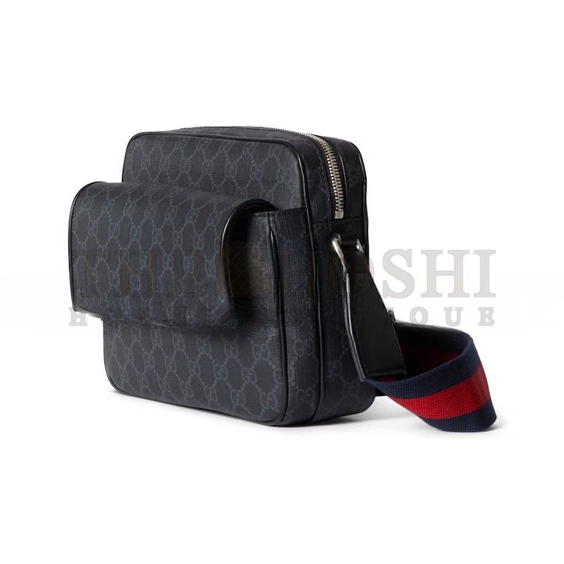 Gvc*1 GG BLACK SMALL CROSSBODY BAG ‎795479 (23*18*12cm) Master Quality
