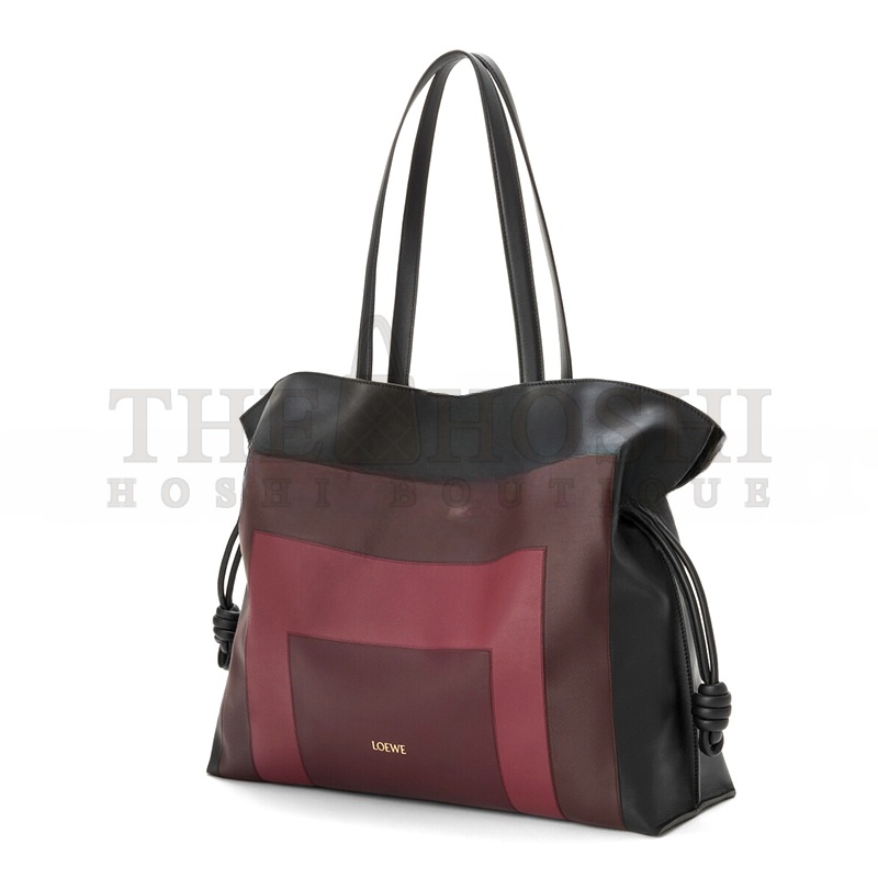 L0ew* X ALBERS XL FLAMENCO CLUTCH IN NAPPA CALFSKIN A411X12X40 (44.7*34.5*21.5cm) Master Quality