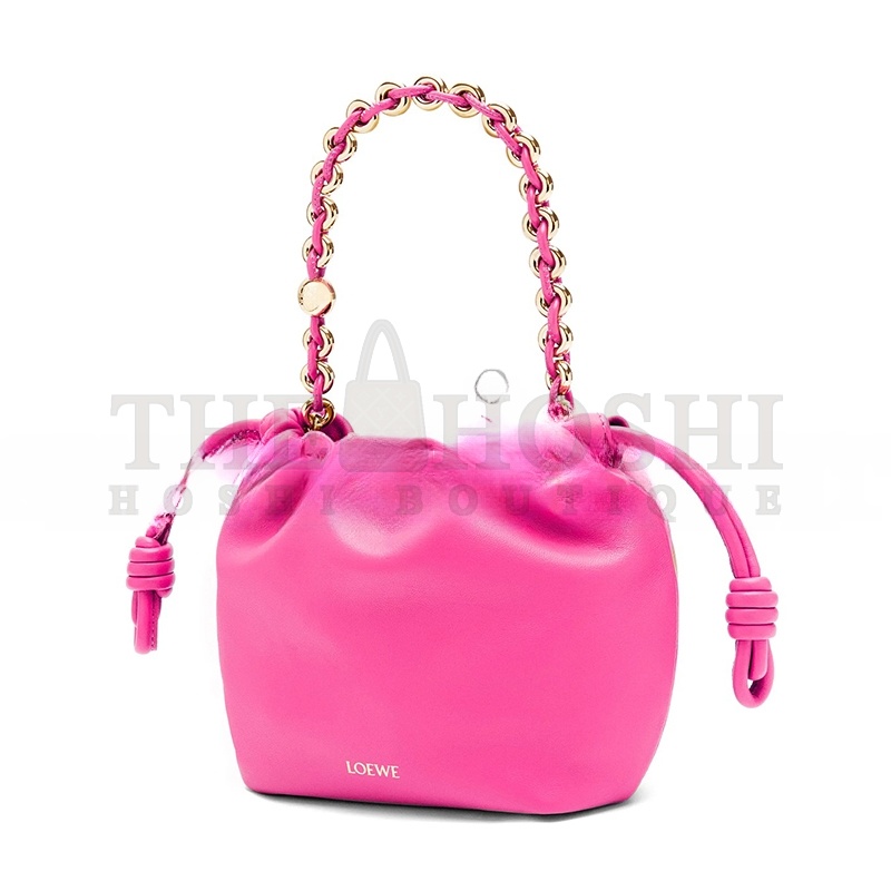 L0ew* MINI FLAMENCO PURSE BAG IN MELLOW NAPPA LAMBSKIN 412342-142 (23*17*5.5cm) Master Quality
