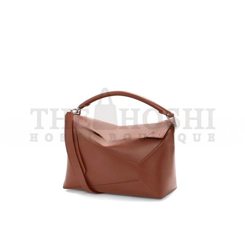 L0ew* LARGE PUZZLE BAG IN SHINY CALFSKIN B510P00X01 (33*21.5*14.7cm) Master Quality