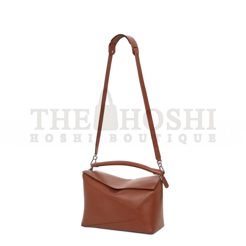 L0ew* LARGE PUZZLE BAG IN SHINY CALFSKIN B510P00X01 (33*21.5*14.7cm) Master Quality