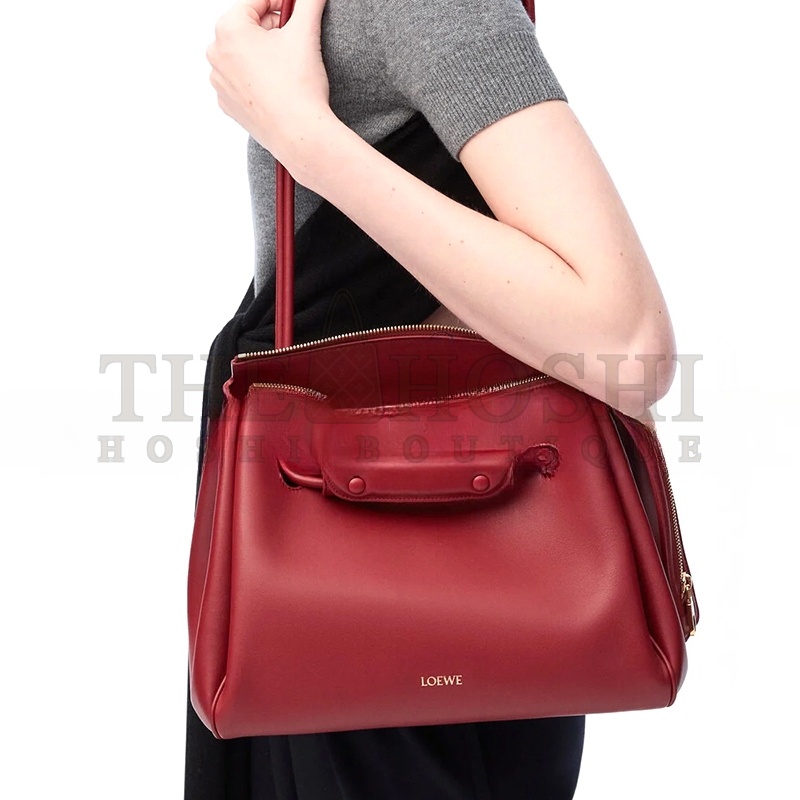 L0ew* MEDIUM MADRID BAG IN S*pPLE CALFSKIN AANBAB1X01 06 (28.5*23*11cm) Master Quality