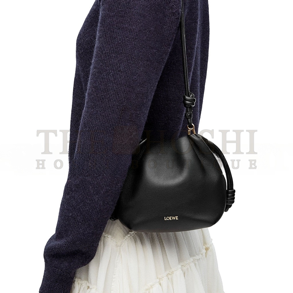 L0ew* MINI FLAMENCO PURSE BAG IN MELLOW NAPPA LAMBSKIN A914CBPX03-1100 (23*17*5.5cm) Master Quality