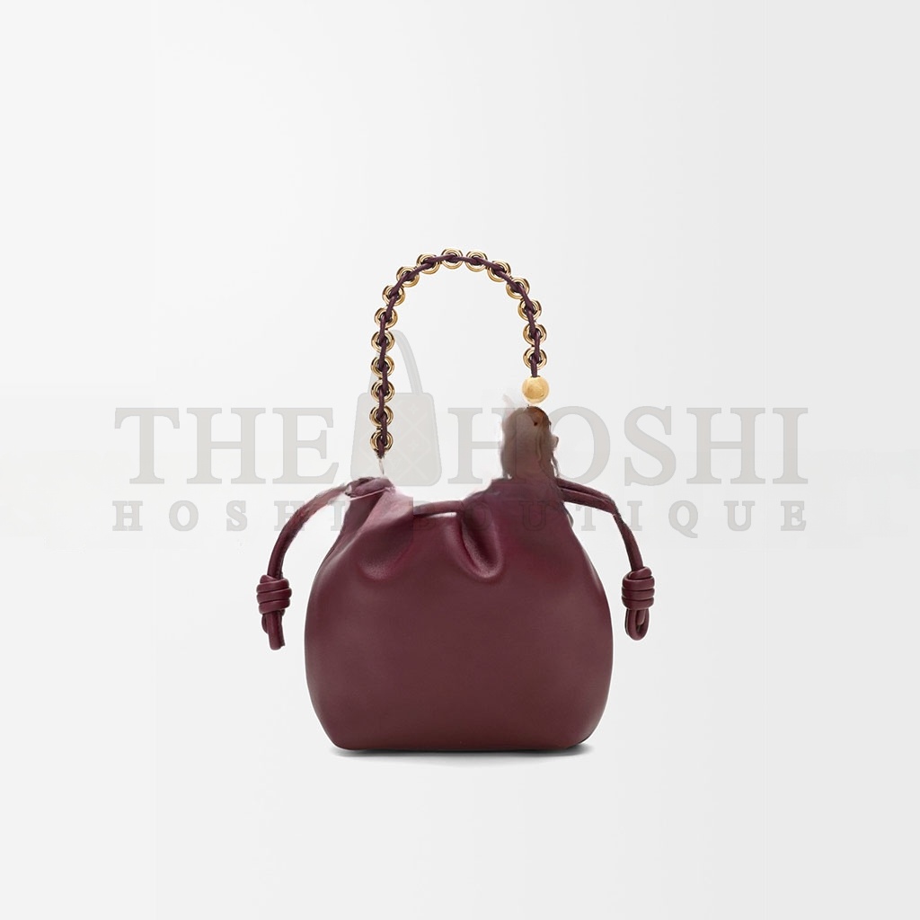 L0ew* MINI FLAMENCO PURSE BAG IN MELLOW NAPPA LAMBSKIN 0010976835 (23*17*5.5cm) Master Quality