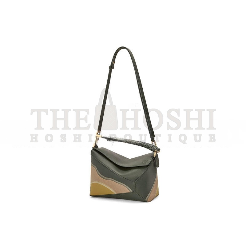 L0ew* SMALL PUZZLE EDGE LANDSCAPE BAG IN NAPPA CALFSKIN A510P60XB0-5686 (24*16.5*10.5cm) Master Quality