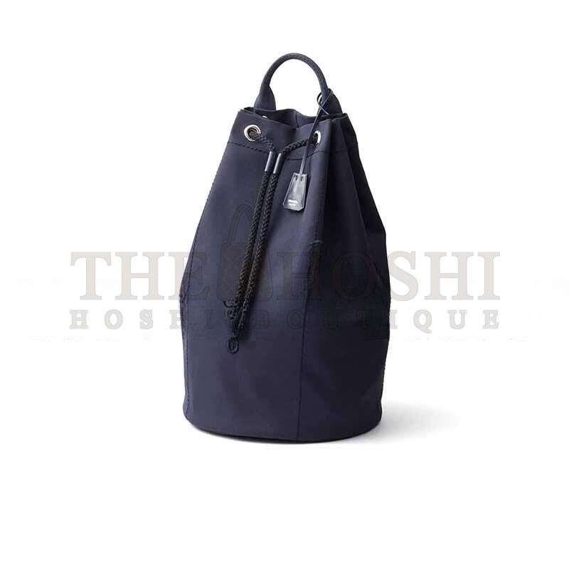 Pra*a CANVAS DRAWSTRING DUFFLE BAG 2VY011 (55*34*34cm) Master Quality