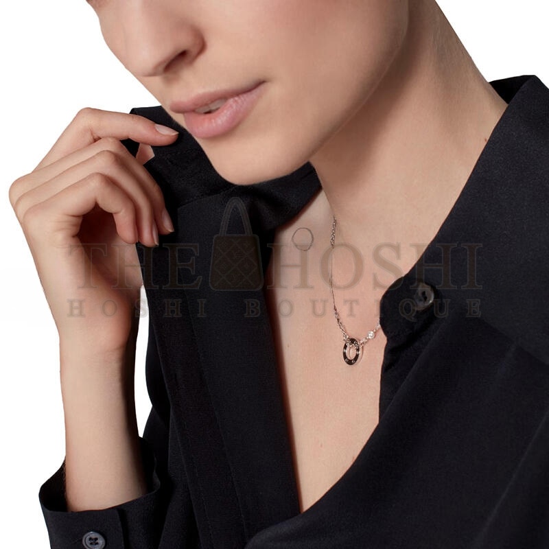 Ca*t1er LOVE NECKLACE, 2 D1am0ndS B7219400 Master Quality