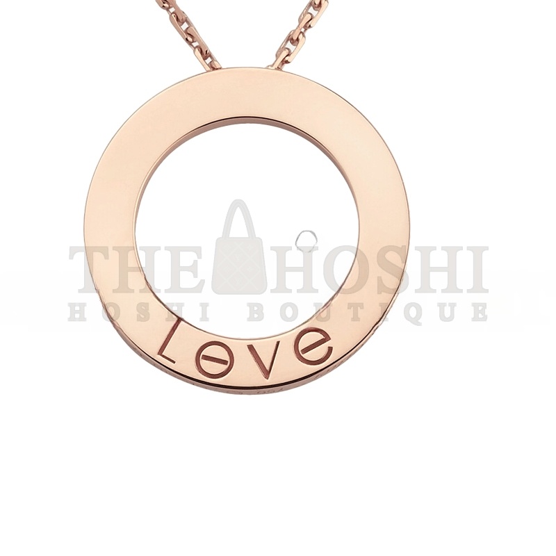 Ca*t1er LOVE PENDANT, 3 D1am0ndS B7014700 Master Quality