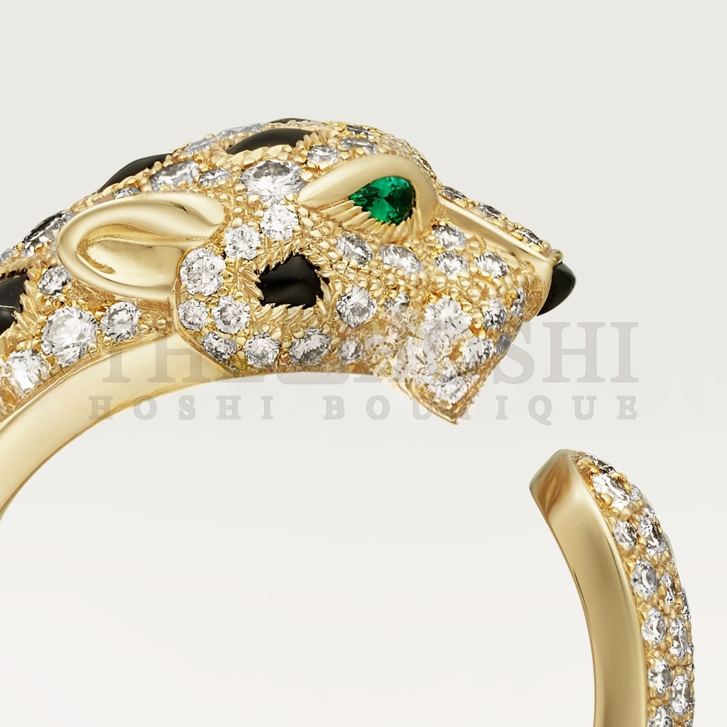 Ca*t1er PANTHÈRE YELLOW GOLD DE Ca*t1er RING N4767700 Master Quality