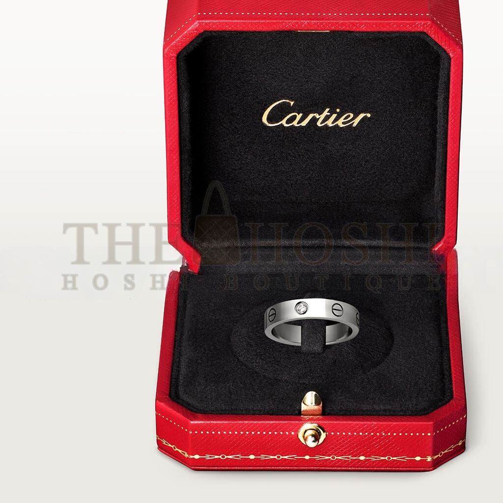 Ca*t1er  LOVE WEDDING BAND, 1 D1am0nd  B4050500 Master Quality