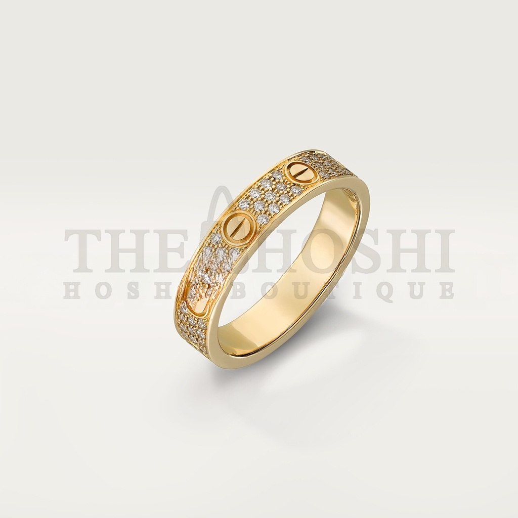 Ca*t1er  LOVE WEDDING BAND, D1am0nd-PAVED B4083300 Master Quality