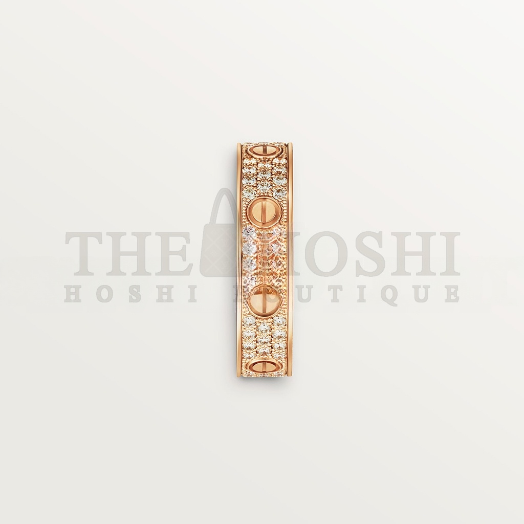 Ca*t1er  LOVE WEDDING BAND, D1am0nd-PAVED B4085800 Master Quality