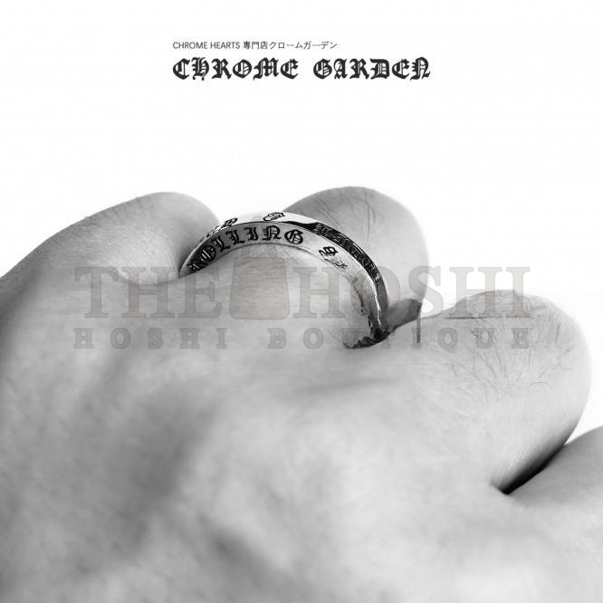 Ch*0me He**ts 3MM THE ROLLING STONES B*TCH SPACER RING Master Quality