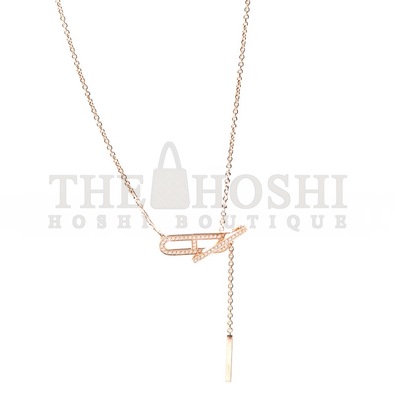 H**me5 18K ROSE GOLD D1am0nd PM EVER CHAINE D