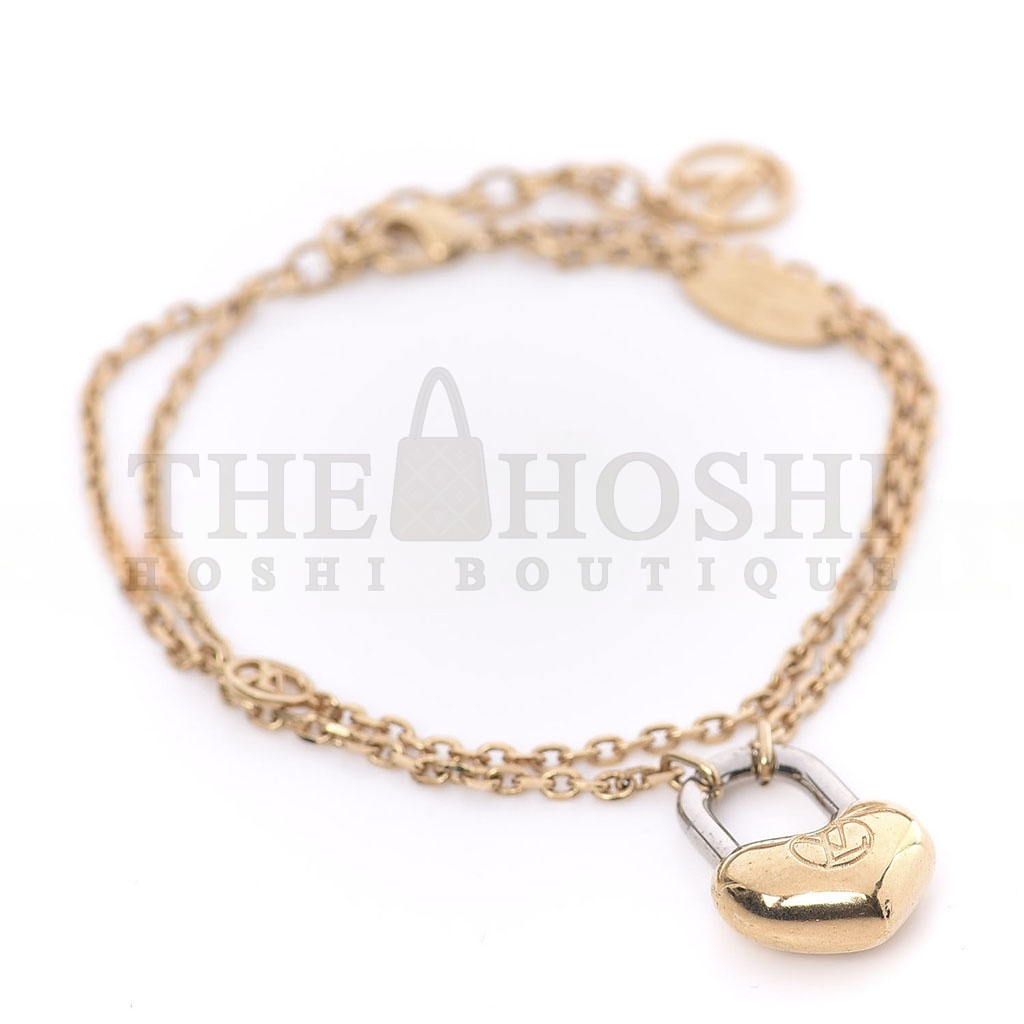 L0vis Vvtt0n LV CRAZY IN LOCK BRACELET GOLD SILVER M1583A Master Quality