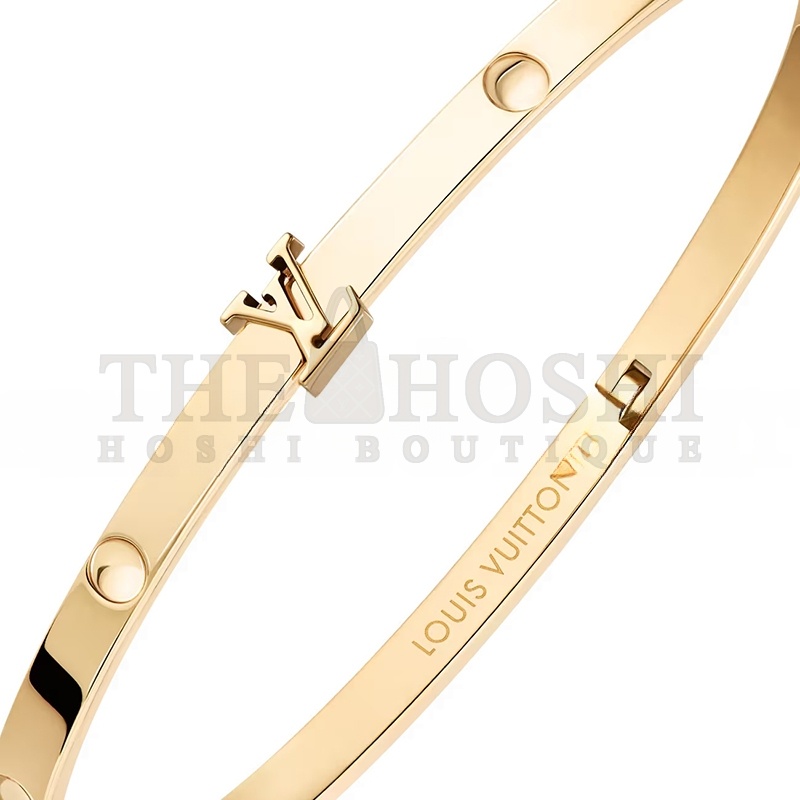 L0vis Vvtt0n EMPREINTE SMALL BANGLE, YELLOW GOLD Q05319 Master Quality