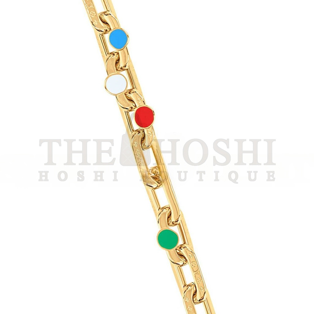 L0vis Vvtt0n X YAYOI KUSAMA LV EDGE PAINTED DOTS NECKLACE M01061 Master Quality