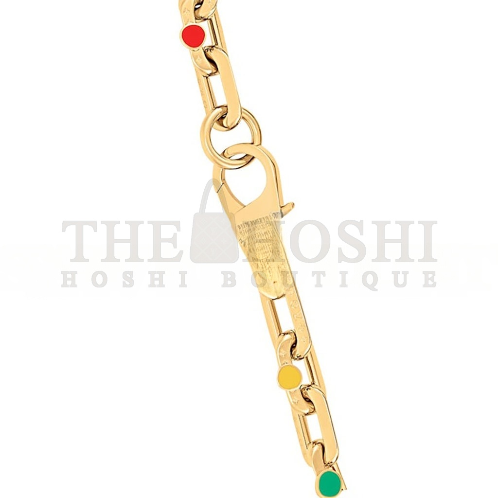 L0vis Vvtt0n X YAYOI KUSAMA LV EDGE PAINTED DOTS NECKLACE M01061 Master Quality