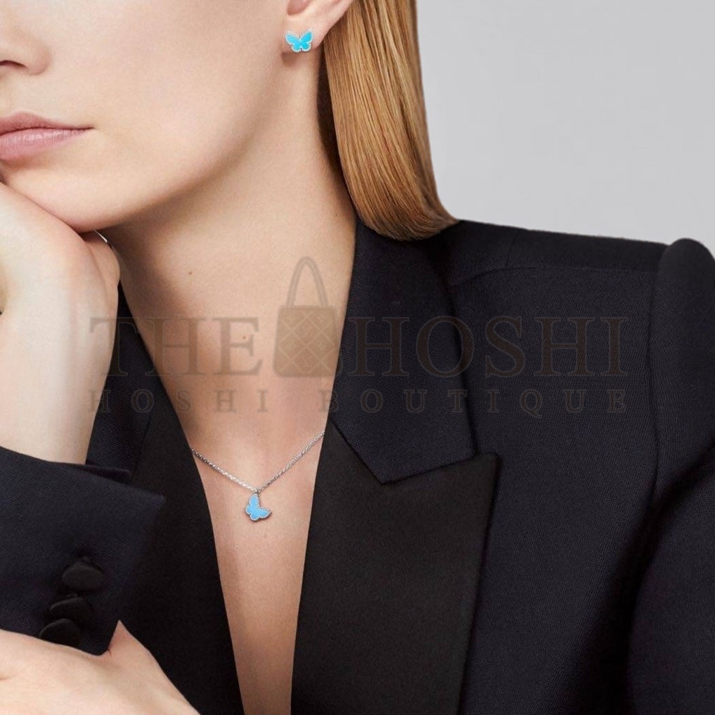 V*n Cl**f ARPELS SWEET ALHAMBRA BUTTERFLY PENDANT VCARF80500 Master Quality