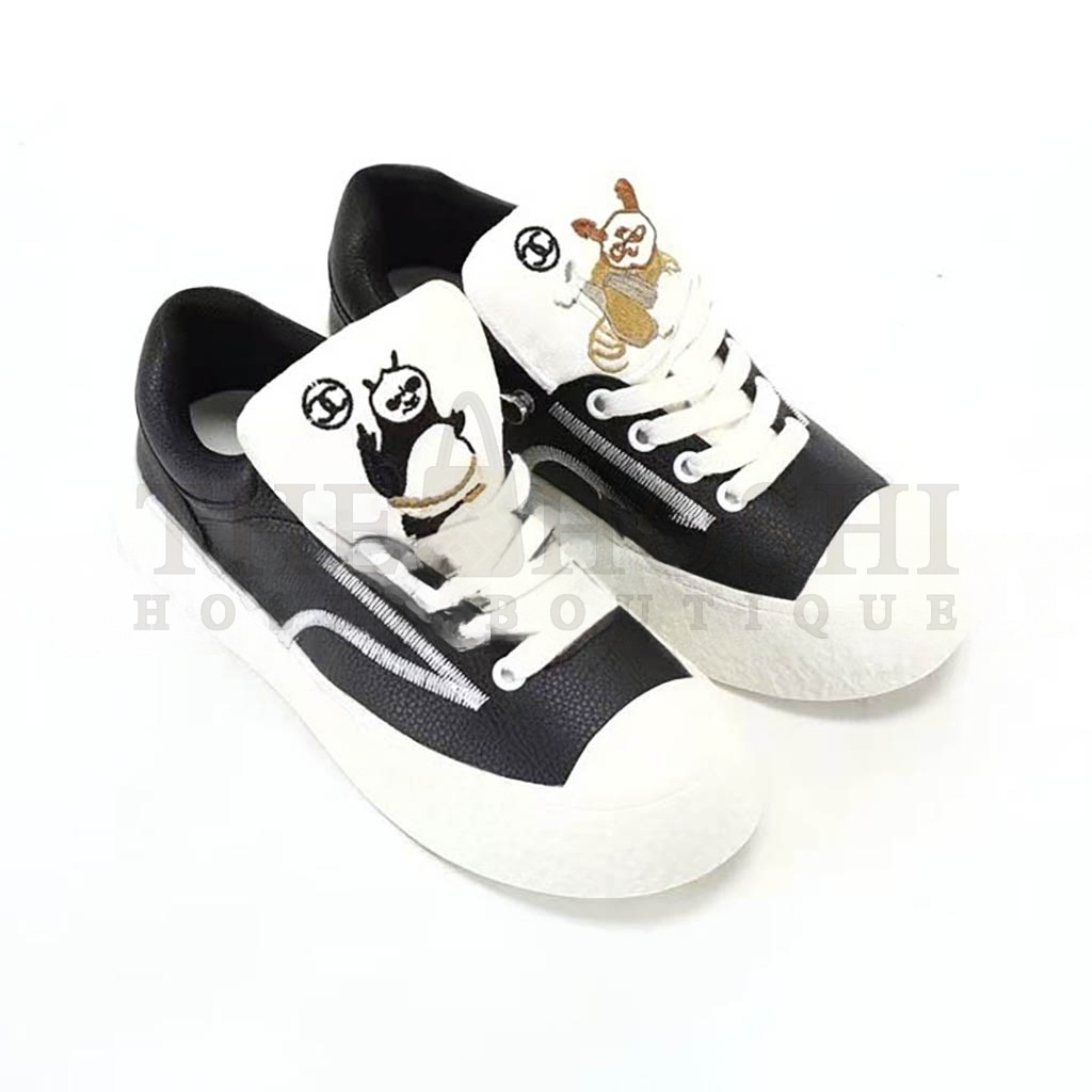 Ch**el KUNG FU PANDA LITTLE FRAGRANCE STYLE SNEAKERS G39360 Master Quality