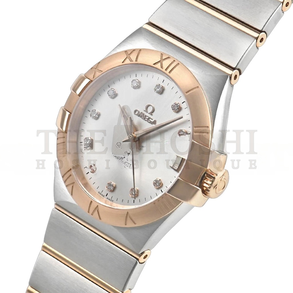 0me*ga CONSTELLATION CHRONOMETER 35MM WATCH 123.20.35.20.52.001 Master Quality