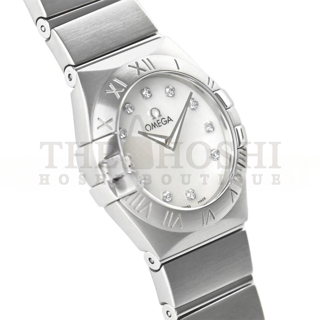 0me*ga CONSTELLATION QUARTZ 24MM 123.10.24.60.55.001 Master Quality