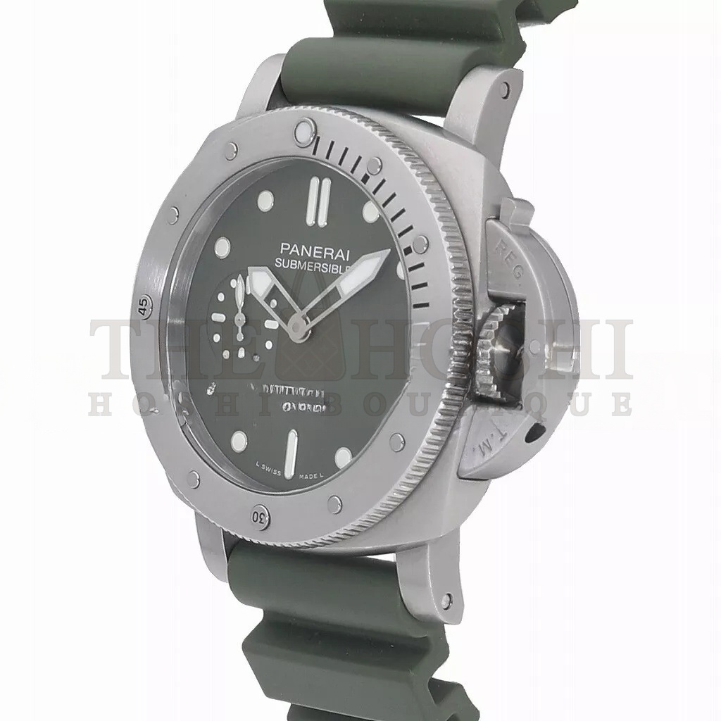 Pa*e*a1 LUMINOR SUBMERSIBLE GREEN DIAL 42MM WATCH PAM01055 Master Quality